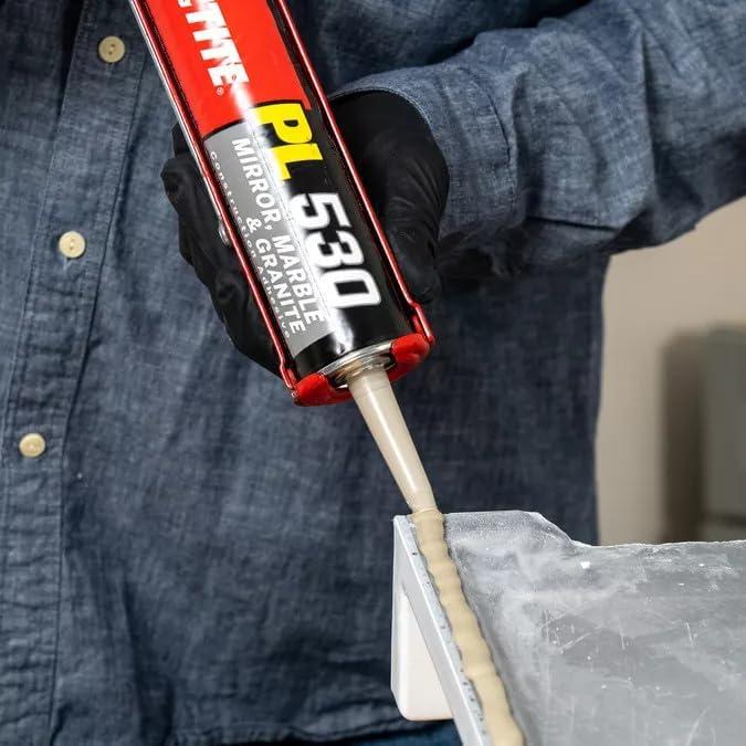 imageLoctite PL 530 Mirror Marble and Granite Construction Adhesive 10 OuncePack of 6