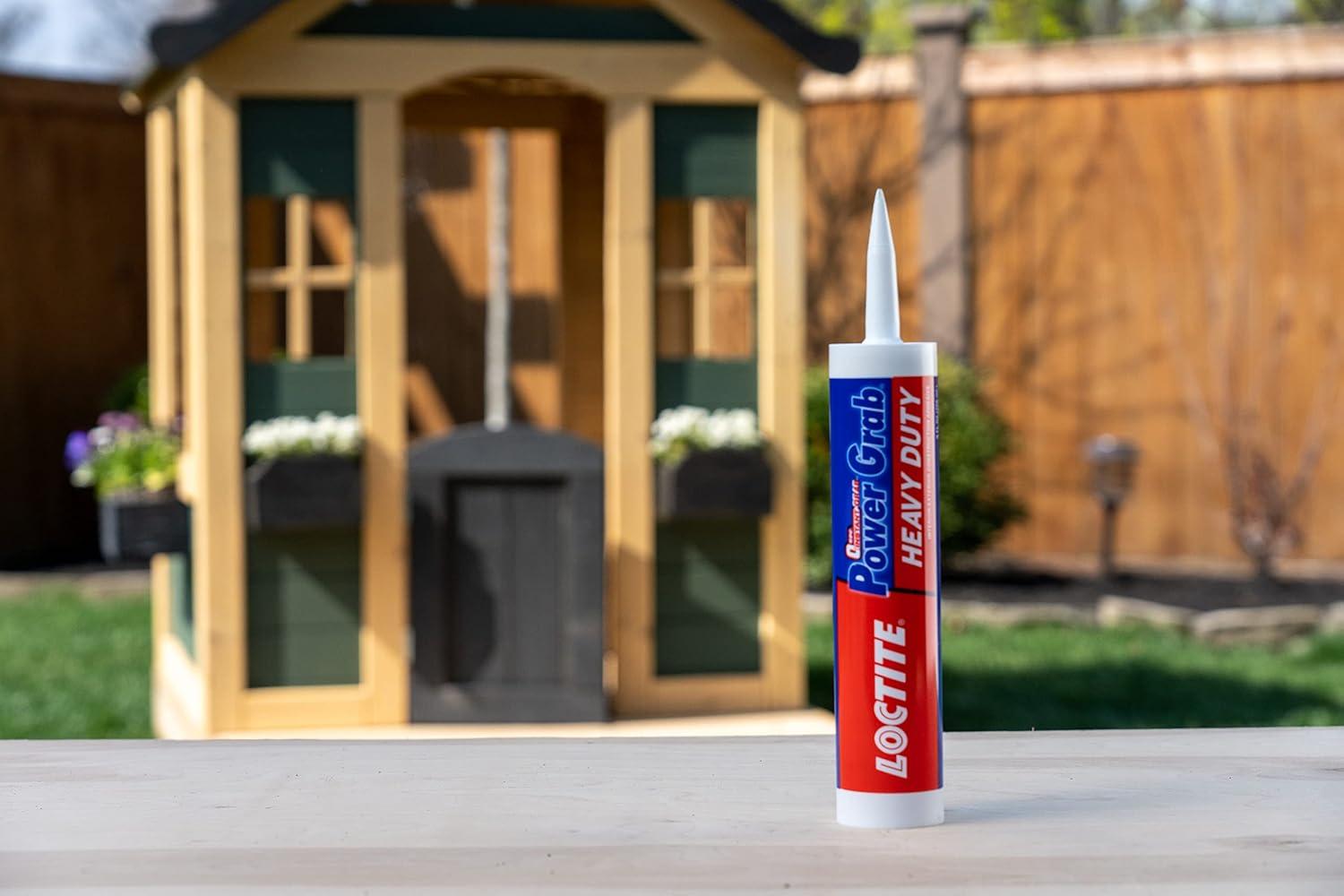imageLoctite Power Grab Express Heavy Duty Construction Adhesive Versatile Constuction Glue for Wood Wall Tile Foam Board ampamp More  9 fl oz Cartridge Pack of 14 Pack