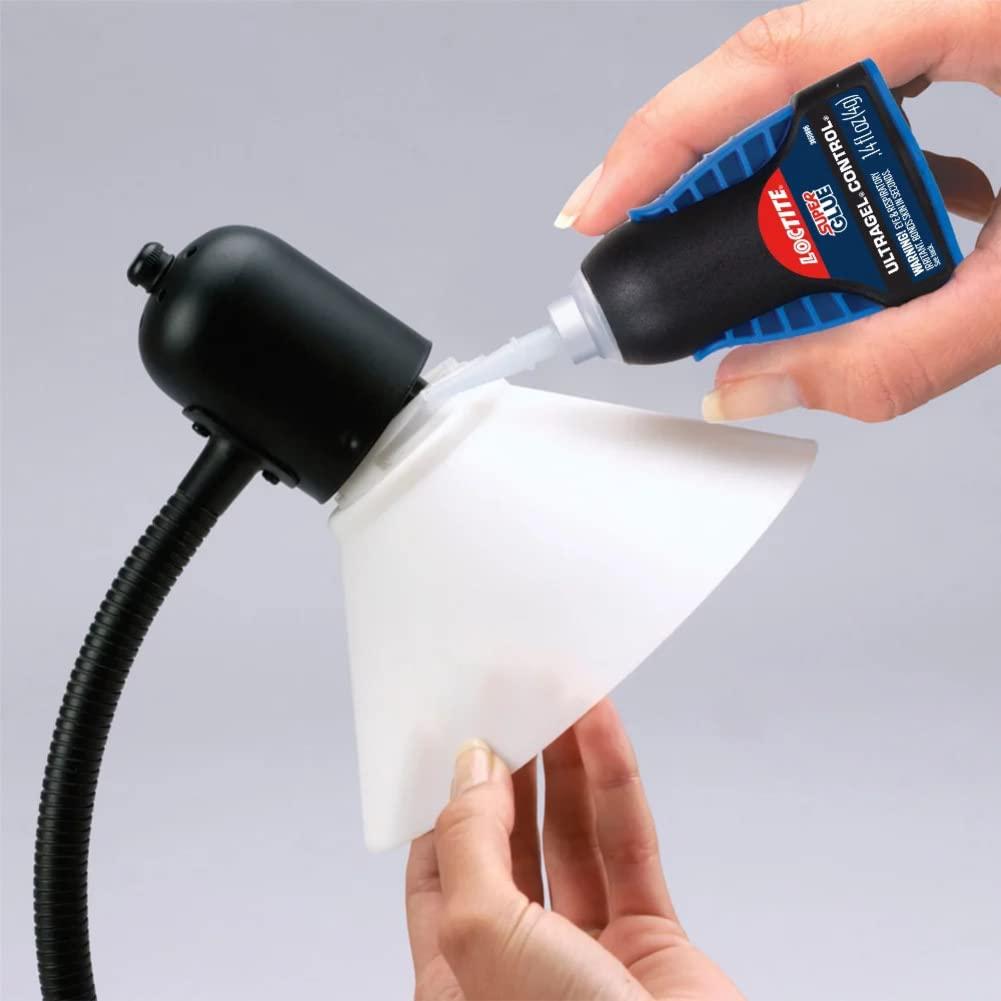 imageLoctite Super Glue Ultra Gel Control 4 Gram Squeeze Bottles 2 Pack  Clear Superglue for Plastic Wood Metal Crafts ampamp Repair Instant Glue Adhesive Quick Dry1 Pack