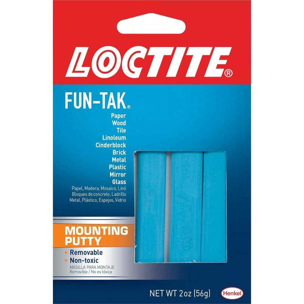 imageLoctite 1087306 FunTak Mounting Putty 2 oz BlueSingle