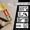 imageLoctite PL 530 Mirror Marble and Granite Construction Adhesive 10 OuncePack of 6