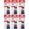 imageLoctite Super Glue Liquid 2 Gram Tube 2 Pack  Clear Superglue for Plastic Wood Metal Crafts ampamp Repair Instant Glue Adhesive Quick DrySet of 2  Pack of 6