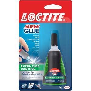 imageLoctite 1503241 Super Glue Extra Time Control 014 fl oz Clear1 Pack