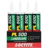 imageLoctite PL 500 Landscape Block and Paver VOC Construction Adhesive 10Ounce Cartridge 1654392  TanSingle