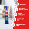imageLoctite Super Glue Gel 2 Gram Tubes 1 2 Pack  Clear Superglue for Plastic Wood Metal Crafts ampamp Repair Instant Glue Adhesive Quick DryPack of 2