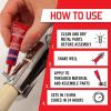 imageLoctite Threadlocker Blue 242  Removable Thread Lock Glue for Nuts Bolts ampamp Fasteners Medium Strength Screw Glue to Prevent Loosening ampamp Corrosion  6 ml 1 Pack12 Pack