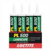 imageLoctite PL 500 Landscape Block and Paver VOC Construction Adhesive 10Ounce Cartridge 1654392  Tan12 Pack
