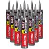 imageLoctite PL Premium Max Construction Adhesive Versatile Construction Glue for Wood Concrete Stone ampamp More  9 fl oz Cartridge Pack of 112 Pack