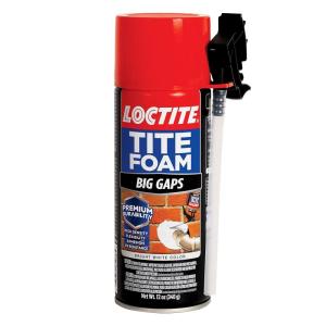 imageLoctite 2378565 Tite Foam Big Gaps Insulating Foam Sealant 12 oz White1 Count Pack of 1