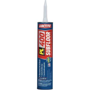 imageLoctite PL 400 Subfloor Heavy Duty Adhesive 10 fl oz Cartridge5 Pack10 Ounce