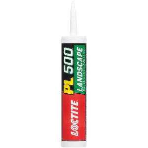 imageLoctite PL 500 Landscape Block and Paver VOC Construction Adhesive 10Ounce Cartridge 1654392  TanSingle