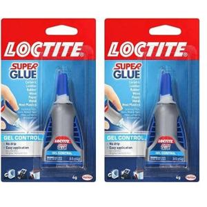 imageLoctite Super Glue Gel Control Clear Superglue for Plastic Wood Metal Crafts ampamp Repair Cyanoacrylate Adhesive Instant Glue Quick Dry  014 fl oz Bottle Pack of 12 Pack