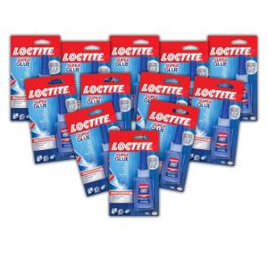 imageLoctite Super Glue Professional Liquid 20 Gram Bottle 1 Pack  Clear Superglue for Plastic Wood Metal Crafts ampamp Repair Instant Glue Adhesive Quick Dry12 Pack
