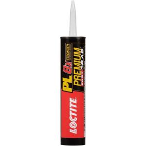 imageLoctite 1417170 PL Premium Fast Grab Polyurethane Construction Adhesive 10 fl oz GrayPack of 1