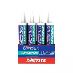 imageLoctite Power Grab Tub Surround Construction Adhesive 9 fl oz 1 CartridgePack of 12