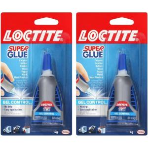 imageLoctite Super Glue Gel Control Clear 014 fl oz Bottle Pack of 32 Pack