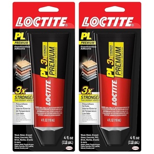 image:imageLoctite PL Premium Polyurethane Construction Adhesive 4 fl oz Squeeze Tube 1 Pack  Versatile Construction Glue for Wood Concrete Stone Metal amp More4 fl oz Pack of 2