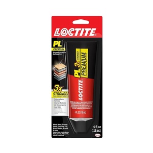 image:imageLoctite PL Premium Polyurethane Construction Adhesive 4 fl oz Squeeze Tube 1 Pack  Versatile Construction Glue for Wood Concrete Stone Metal amp More4 fl oz Pack of 1