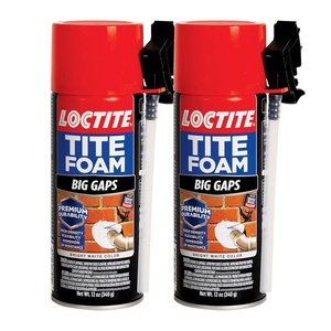 image:imageLoctite Tite Foam Big Gaps Bright White Insulating Foam Sealant 12 oz Can 2 Pack2 Pack