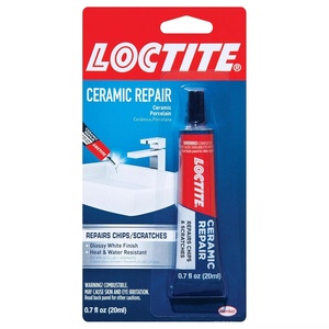 image:imageLoctite Ceramic Repair Glue Glossy White 20g Tube Pack of 1  Repairs Chips amp Scratches on Ceramic amp Porcelain Heat amp Water Resistant Glossy FinishPack of 1