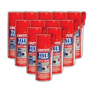 image:imageLoctite Tite Foam Gaps amp Cracks Spray Foam Sealant 12 fl oz Can 1 Pack  Polyurethane Expanding Insulation12 Pack
